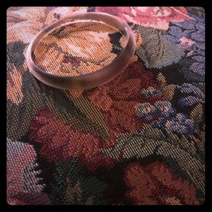 Silver/taupe Alexis Bittar Bracelet.